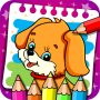 icon Coloring & Learn Animals(Colorare e imparare gli animali
)
