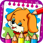 icon Coloring & Learn Animals (Colorare e imparare gli animali
)