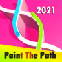 icon Paint the path(line color - paint the path)