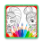 icon shim coloring(shimmer colorazione brillante Book
) 1.0