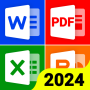 icon Document Reader: PDF, DOC, XLS (documenti per app mobile Kwantu: PDF, DOC, XLS
)