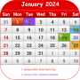 icon Brunei Calendar 2024 (Brunei Calendario 2024)