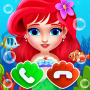 icon Mermaid Baby Phone(Baby Princess Mermaid Phone
)