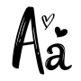 icon Letter Fonts(Letter Fonts - Testo elegante)