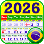 icon com.gamesrushti.brazilcalendar(Calendario brasiliano 2026)