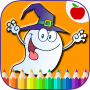 icon Happy Halloween Coloring Game()