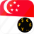 icon SingaporeDollarSGDconverter_v8(Convertitore dollaro di Singapore SGD) 2019.6.17