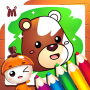 icon Marbel Mewarnai Hewan Darat (Marbel Coloring Animal Land)