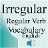 icon Irregular and Regular English(Inglese verbo irregolare regolare) 1.6