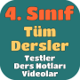 icon 4. Sınıf Tüm Dersler Test Çöz (4a elementare Tutte le lezioni Risolvi i test)