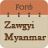 icon Zawgyi Myanmar Fonts (Zawgyi Myanmar Caratteri) 8.0