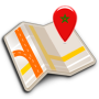 icon Map of Morocco offline(Mappa del Marocco offline)