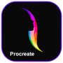 icon Procreate X3(Pocket App 2021
)