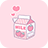 icon Hearty Milk(Sfondo carino Hearty Milk Theme
) 1.0.1