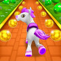 icon Pony Racing 3D(Pony Run Magical Horse Runner)