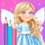 icon Fairy Princess(Fate Libro da colorare per bambini)
