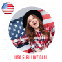 icon USA Girls Live Video Call (Videochiamata in diretta di ragazze USA)