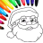 icon Kersfees kleur bladsye(Natale da colorare) 18.2.2