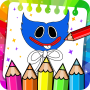 icon Poppy playtime coloring (Poppy playtime da colorare
)