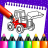 icon Coloring Car(Pagine da colorare per auto ASMR) 1.31
