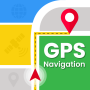 icon GPS Map Route Traffic Navigation(GPS Maps Navigation: Directions)