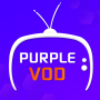 icon Purple VOD(Purple VOD - IPTV Player)