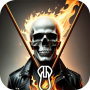 icon Ghost RiderZipper Lock App(Ghost Rider - Blocco schermo Zip)