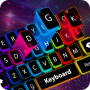 icon Wolf Keyboard(Neon LED Keyboard RGB Colors)