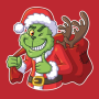 icon Christmas Stickers(Vacanze di Natale Adesivi -)