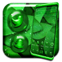 icon Green Leaf Water Drop Theme (Green Leaf Water Drop Theme
)