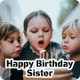 icon Happy birthday little sister (Buon compleanno sorellina)