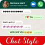 icon Chat Styles Fonts for WhatsApp (Stili chat Caratteri per WhatsApp)