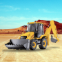 icon Excavator Backhoe Loader Simulator(Escavatore pesante JC Backhoe Sim
)