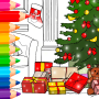 icon Christmas Decorations Coloring(Decorazione natalizia Colorare
)