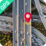icon Live Street View Navigation(Vista satellitare in diretta: Mappa del mondo)