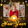 icon New Year Video Maker(Video maker di Capodanno 2024)
