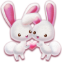 icon Launcher Theme(Love Rabbit Theme - Kawaii Cute Bunny Comic Theme)