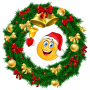 icon Christmas Stickers(Adesivo natalizio e GIF)