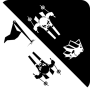 icon Black white ski challenge(Sfida sci in bianco e nero)