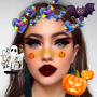 icon Holiday Make Up Filterr(filtro per adesivi natalizi Trucco)