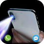 icon Flash on Call and SMS(flashlight call-flash on call)