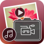 icon Photo Slideshow with MusicSong Movie Maker(Presentazione fotografica con musica)