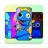 icon rainfreind(Rainbow Friends Blue Wallpaper) 1