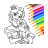 icon Princess Coloring(Princess Colorare:Gioco di disegno) 1.322