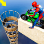 icon Tricky Bike Stunt Spider Superhero Bike GT Racing(Tricky Bike Stunt Spider Superhero Bike GT Racing
)