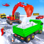 icon Snow Excavator City Rescue()