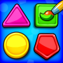 icon Colors and Shapes(Color Kids: giochi da colorare)