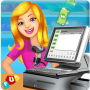 icon Supermarket cash register(Supermercato Registratore di cassa Sim: Manager e cassiere)
