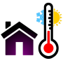 icon Thermometer(Room Temperature Thermometer (Inside, Outside)
)