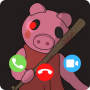 icon Calling Piggy(Piggy Game - Fake Video Call App
)
